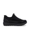 Remonte Platform Front Zip Shoe - Black Leopard
